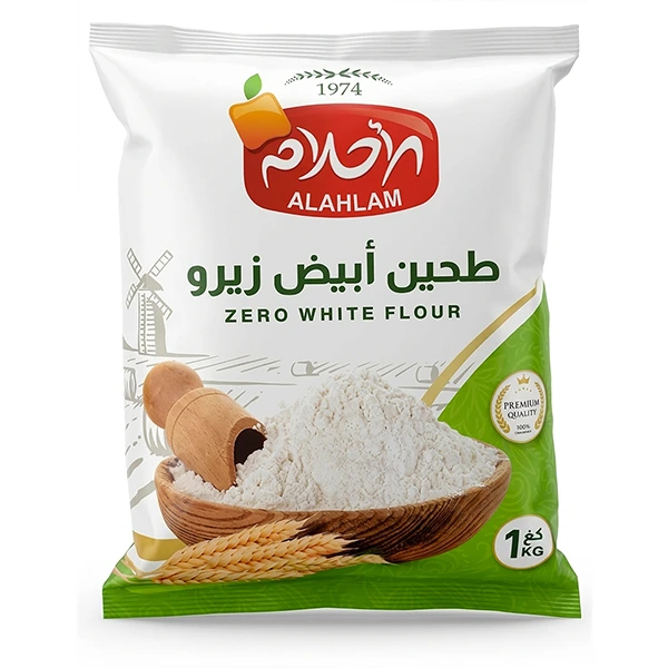 طحين أبيض زيرو 1000غ